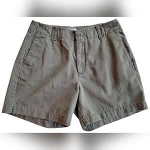Calvin Klein Jeans Women’s Chino Shorts Size 4 Olive Green/Khaki